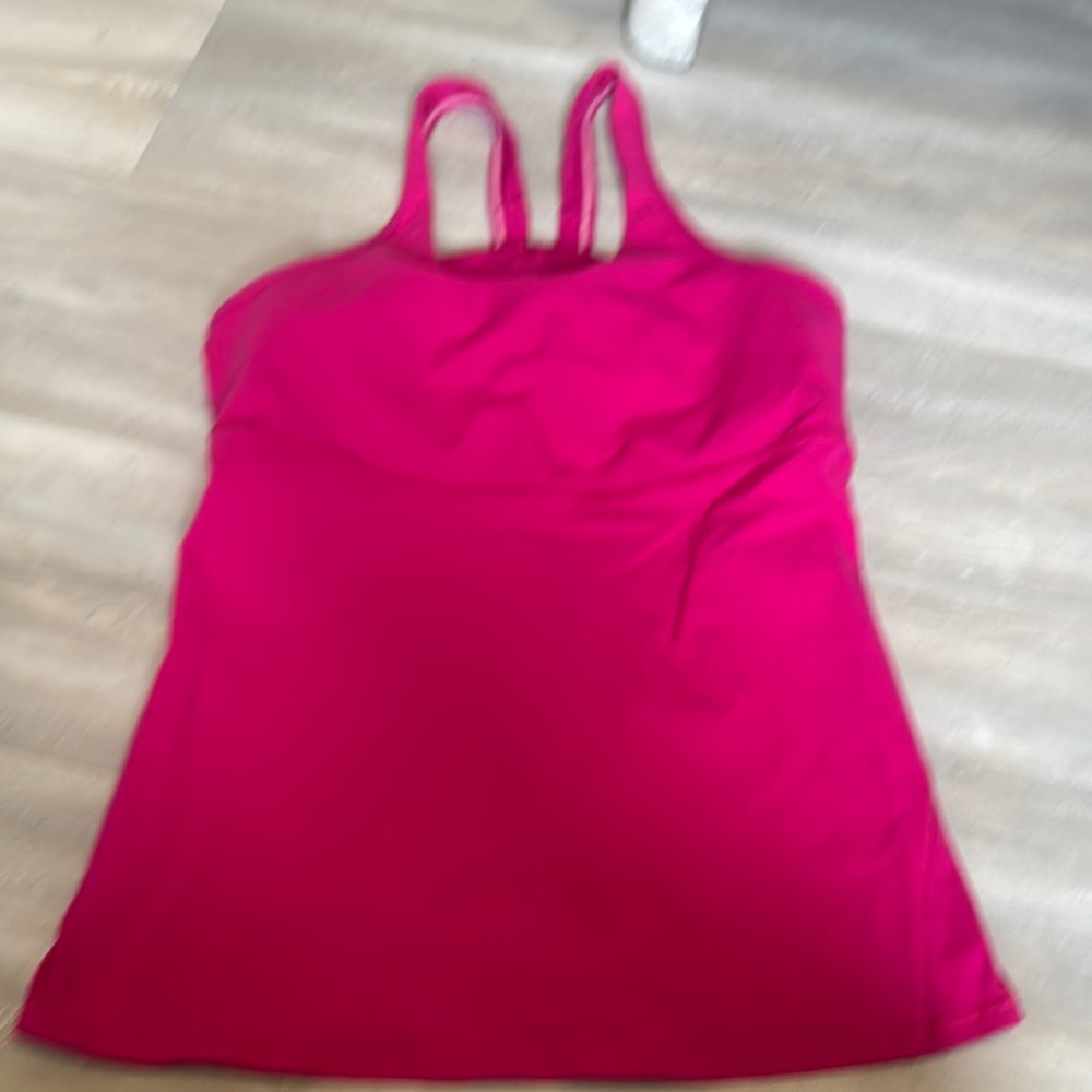 Lululemon hot pink tank size 10